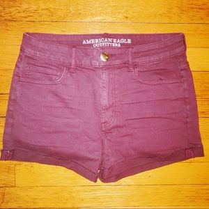 AE hi-rise shortie super stretch